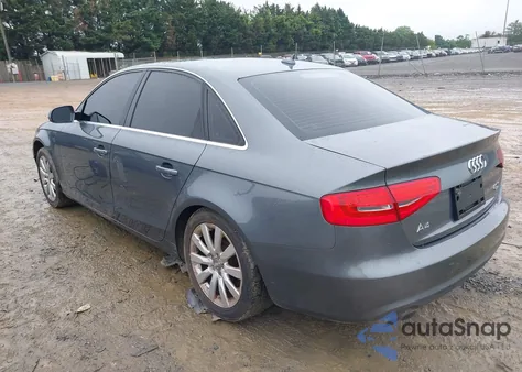 2013 Audi A4 2.0T Premium из США, поврежденный, VIN WAUBFAFL3DN044904